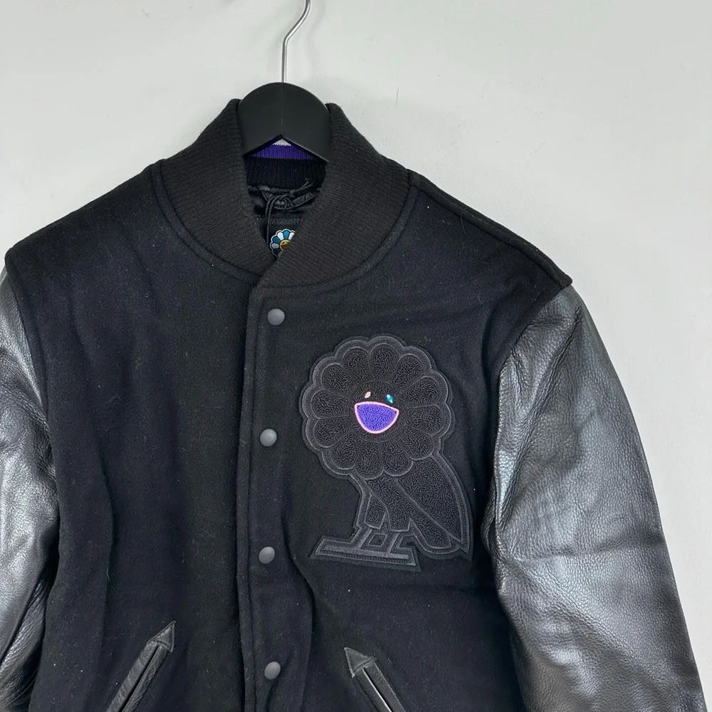 OVO x Murakami Limited Edition Varsity Jacket - - Picture 2 of 8